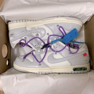 Nike Dunks Low Off White (Size 9)✅